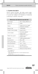 Preview for 17 page of Elesa DD51-E Instructions For Use Manual