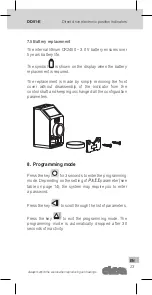 Preview for 23 page of Elesa DD51-E Instructions For Use Manual