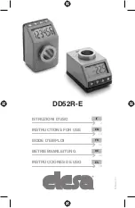 Preview for 1 page of Elesa DD52R-E Instructions For Use Manual