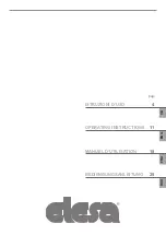 Preview for 3 page of Elesa MPI-15 Operating Instructions Manual