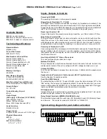 Preview for 1 page of Eletech EM38A User Manual