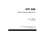 Eletech NTP-100S User Manual предпросмотр