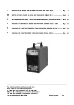 Elettro C.F. MMA 2255 DC Instruction Manual предпросмотр