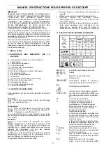 Предварительный просмотр 13 страницы Elettro CF 483 Instructions Manual