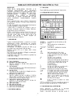 Предварительный просмотр 3 страницы Elettro CF MIG 216 Instruction Manual