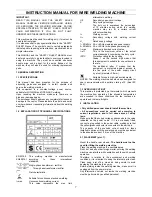 Предварительный просмотр 7 страницы Elettro CF MIG 247 Instruction Manual