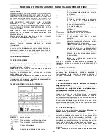 Предварительный просмотр 16 страницы Elettro CF MIG 247 Instruction Manual