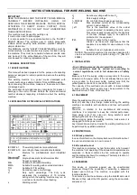 Preview for 8 page of Elettro CF MIG COMBO 218 Instruction Manual