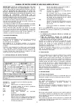 Preview for 23 page of Elettro CF MIG COMBO 218 Instruction Manual