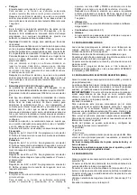 Preview for 26 page of Elettro CF MIG COMBO 218 Instruction Manual