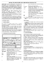 Preview for 28 page of Elettro CF MIG COMBO 218 Instruction Manual