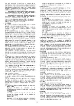 Preview for 30 page of Elettro CF MIG COMBO 218 Instruction Manual