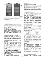 Предварительный просмотр 9 страницы Elettro CF MMA 135 Instruction Manual