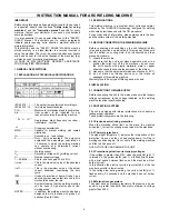 Предварительный просмотр 5 страницы Elettro CF MMA 148 Instruction Manual