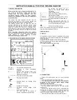 Preview for 5 page of Elettro CF MMA 793 Instruction Manual