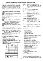 Предварительный просмотр 15 страницы Elettro CF PLASMA 167 Instructions Manual