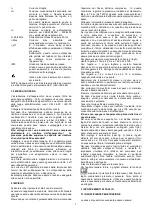 Preview for 5 page of Elettro CF PLASMA 473 Instructions Manual