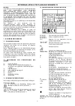 Preview for 9 page of Elettro CF Plasma 484 Instructions Manual