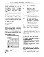 Предварительный просмотр 3 страницы Elettro CF Pro MIG 277 Instruction Manual