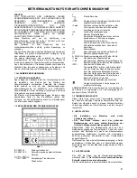 Предварительный просмотр 9 страницы Elettro CF Pro MIG 277 Instruction Manual