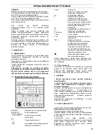 Предварительный просмотр 24 страницы Elettro CF Pro MIG 277 Instruction Manual