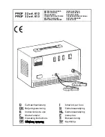 Elettro CF PROF 22 Operating Instructions Manual предпросмотр