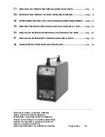 Elettro CF TIG 164 Instruction Manual предпросмотр