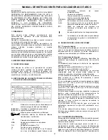 Предварительный просмотр 27 страницы Elettro CF TIG 3610 Instruction Manual