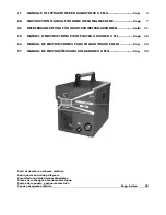 Elettro MIG 176 Instruction Manual preview