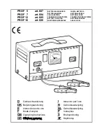 Elettro PROF 12 Operating Instructions Manual предпросмотр