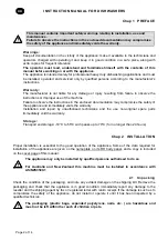 Preview for 2 page of Elettrobar MISTRAL 241DE Instruction Manual