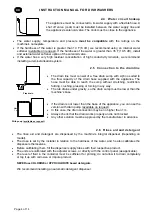 Preview for 4 page of Elettrobar MISTRAL 241DE Instruction Manual