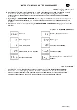 Preview for 9 page of Elettrobar MISTRAL 241DE Instruction Manual