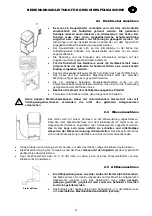 Preview for 13 page of Elettrobar Niagara 281 Instruction Manual