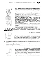 Preview for 43 page of Elettrobar Niagara 281 Instruction Manual