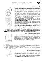 Preview for 63 page of Elettrobar Niagara 281 Instruction Manual