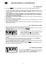 Preview for 76 page of Elettrobar Niagara 281 Instruction Manual