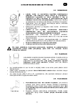 Preview for 93 page of Elettrobar Niagara 281 Instruction Manual