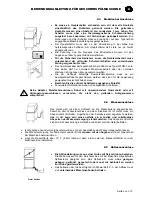 Preview for 13 page of Elettrobar River 282 Instruction Manual