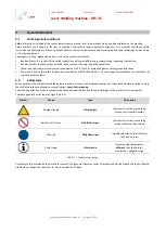 Preview for 9 page of ELETTROLASER MS 3.5 End-User And Maintenance Manual