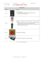 Предварительный просмотр 56 страницы ELETTROLASER MS 3.5 End-User And Maintenance Manual