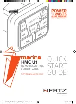 ELETTROMEDIA HERTZ HMC U1 Quick Start Manual предпросмотр