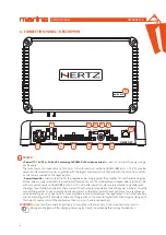 Предварительный просмотр 6 страницы ELETTROMEDIA HERTZ HMD8 DSP User Manual