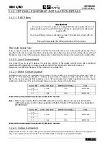 Preview for 27 page of Elettronica Santerno SINUS/ISD 200 S-0.75 User Manual