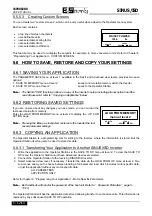 Preview for 54 page of Elettronica Santerno SINUS/ISD 200 S-0.75 User Manual