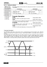 Preview for 62 page of Elettronica Santerno SINUS/ISD 200 S-0.75 User Manual