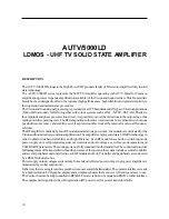 Preview for 10 page of Elettronika AUTV/5000LD User Manual