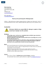 Preview for 5 page of Elettrotest 99112103 User Manual