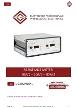 Elettrotest 99150020 User Manual preview