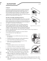 Preview for 27 page of Elevation DYNAMIC INUQUE Owner'S Operation And Maintenance Manual